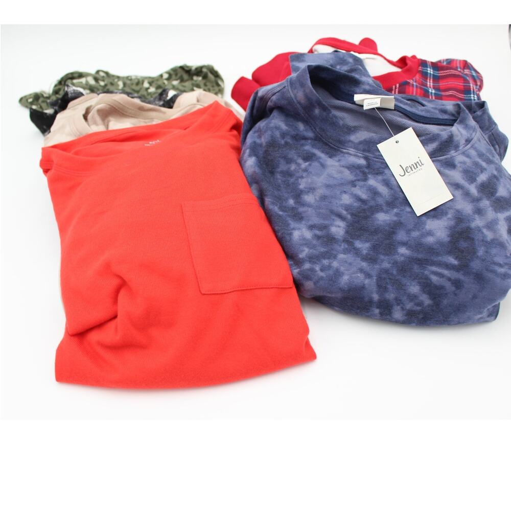 Liquidation Lot 8 Pajama Tops Nightgowns Charter Club Jenni Womens XS NEW $282